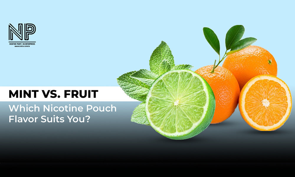 Mint vs. Fruit: Which Nicotine Pouch Flavor Suits You?
