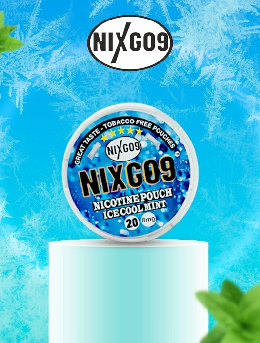 NIXGO9 Ice Cool Mint SUNS NIC POUCHES – 20 pouches