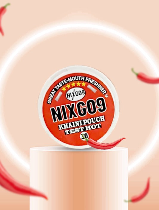 NIXGO9 Khaini Pouch Test Hot – 30 كيسًا