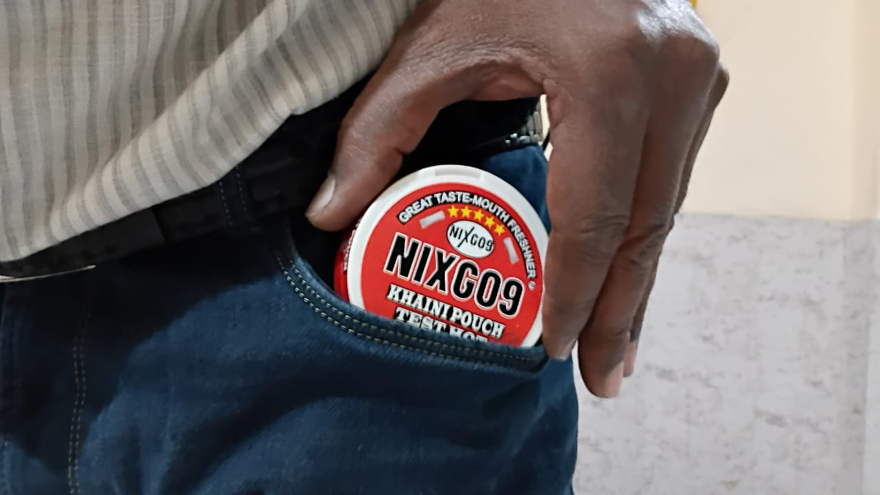 NIXGO9 Khaini Pouch Test Hot – 30 كيسًا