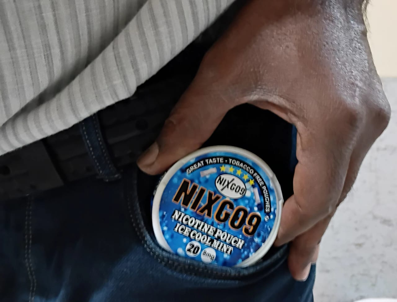 NIXGO9 Khaini Pouch Ice Cool Mint – 30 كيسًا