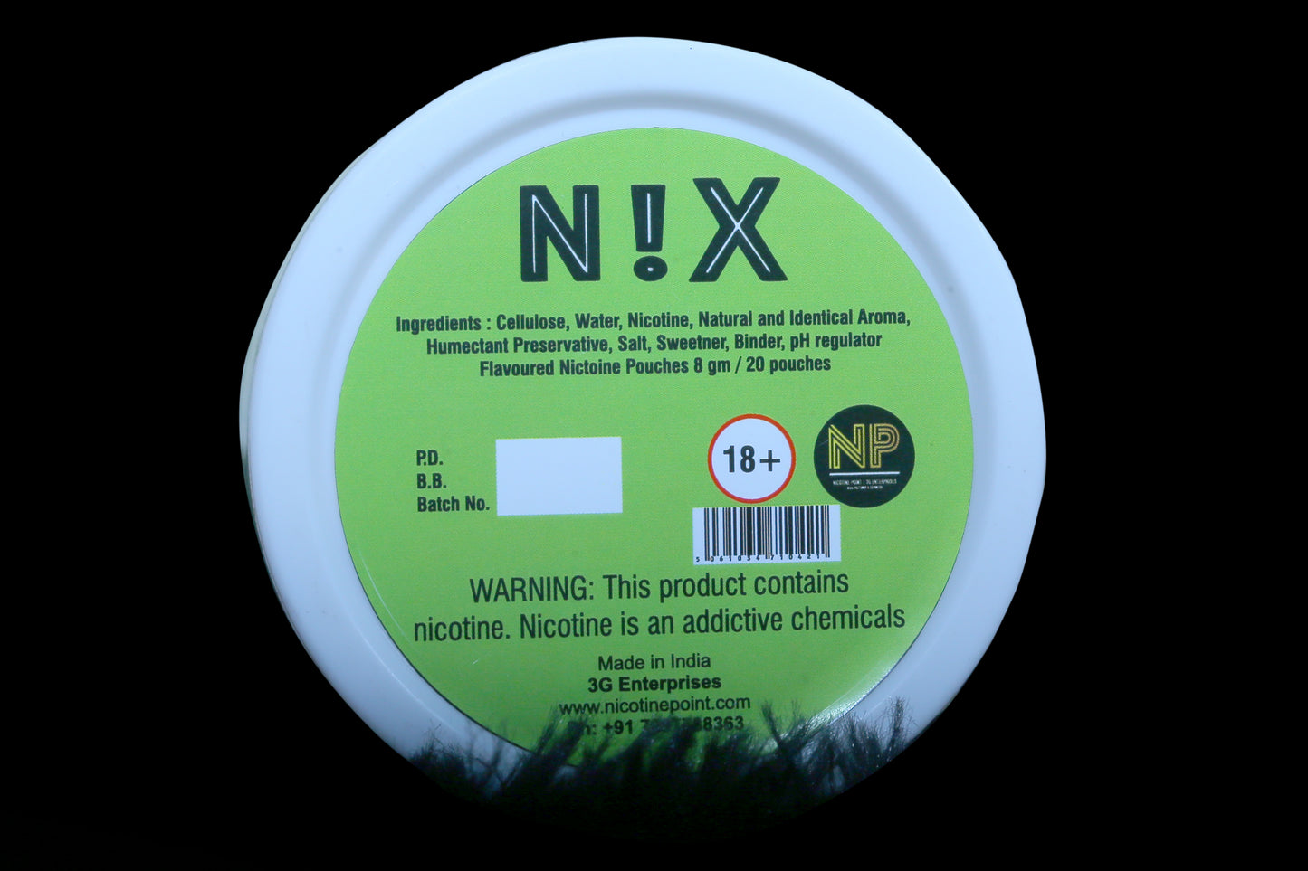 NIX Nicotine Snus Apple Mint Strong | 20 Pouches