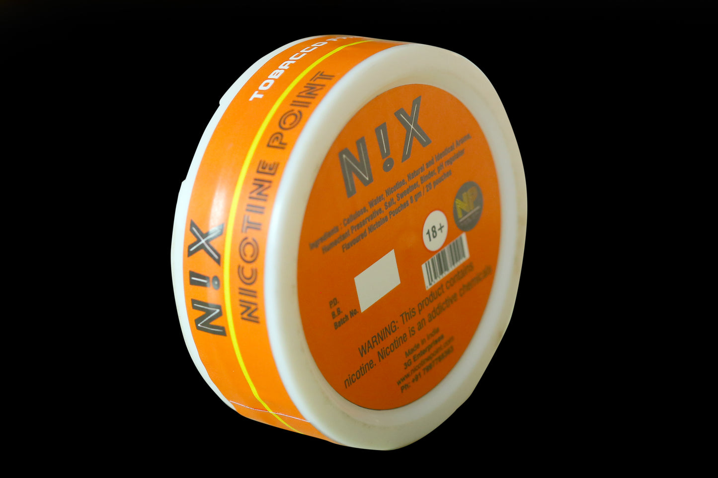 NIX Nicotine Snus Mango Strong | 20 Pouches